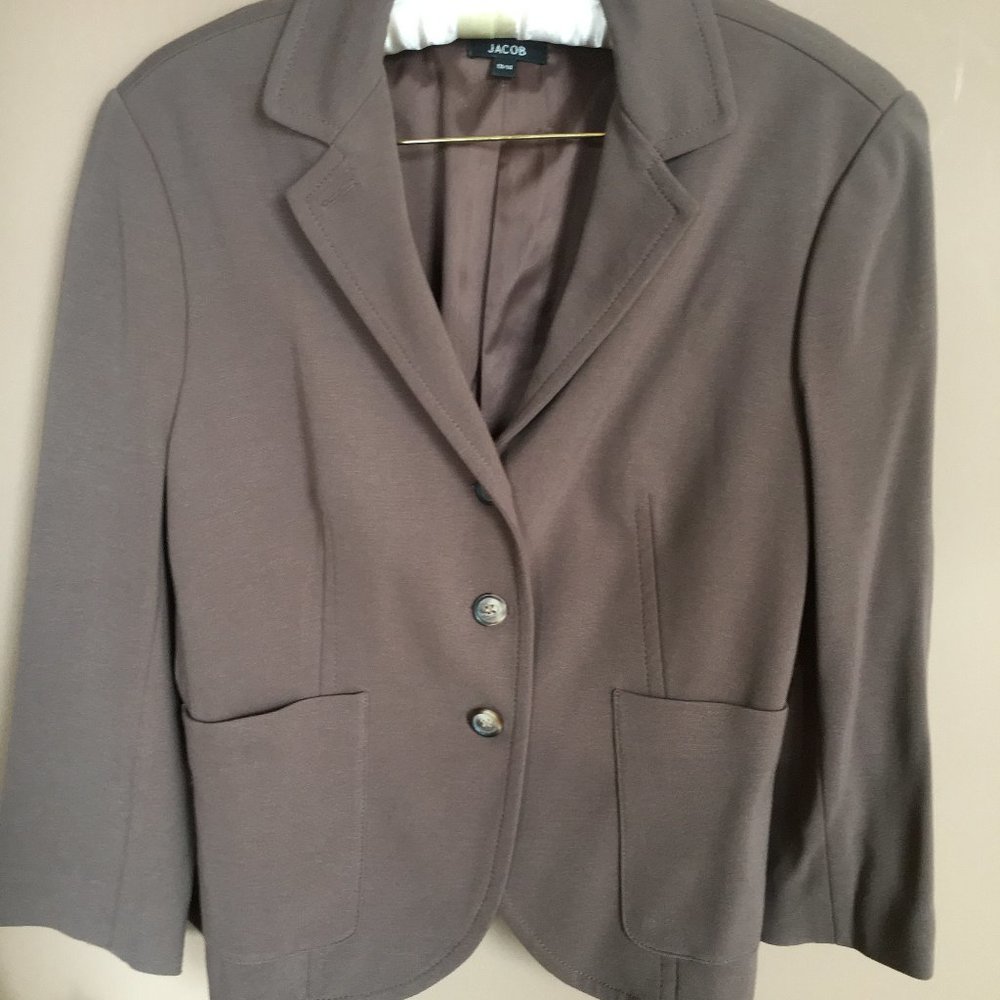 Jacob vintage blazer.  Light brown in color. size 13/14